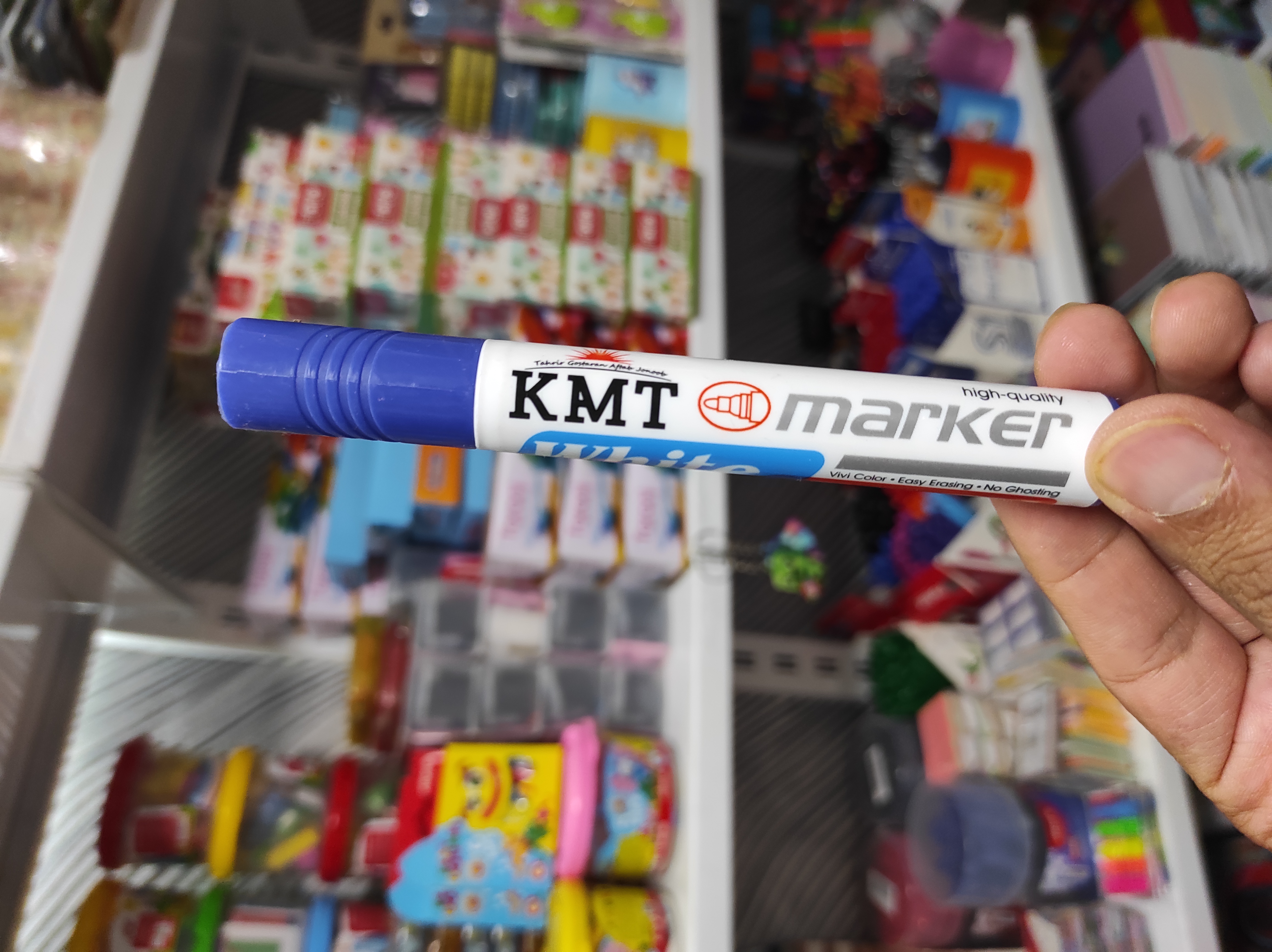 ماژیک وایت برد خارجی برند KMT نوک گرد کد K-828