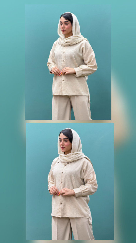 شومیز لنین پشت بلند